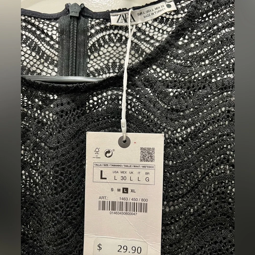 Zara nwt wavy